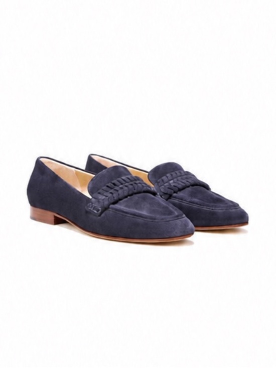 Veronica Beard Shoes - Veronica Beard “Arlie Suede Loafer” Eclipse Blue Size 7 EUC!